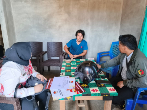 pengawasan coktas di Desa Lawey Kecamatan Wawonii Selatan